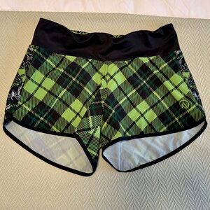 SOLD - InknBurn Celtic Plaid Shorts - Size 12